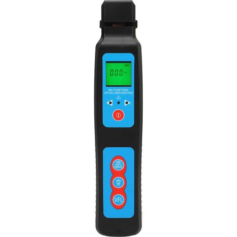 Rosvola Live Fiber Identifier mit VFL und Leistungsmesser, 800–1700 nm rote Lichtquelle, 10 km Reichweite, 270 Hz, 1 kHz, 2 kHz, Glasfaser-Tester