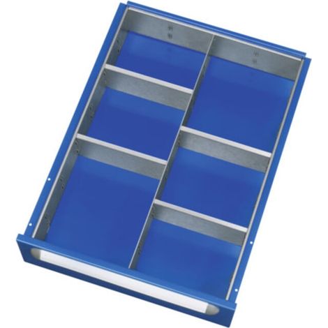 Kit de compartimentation Rau tiroir-E H 60-90mm 1 séparateur + 4 parois enfichables