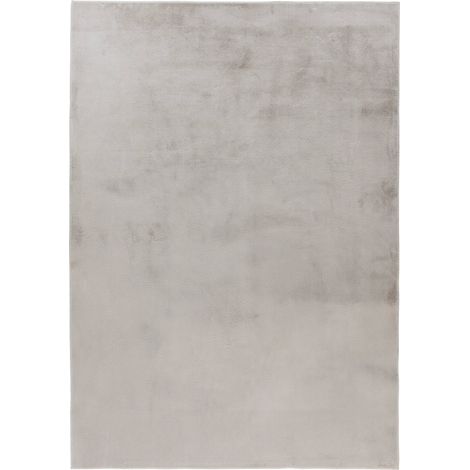 Tapis intérieur argenté brillant à poil court robuste - 150 x 80 cm (1/5)