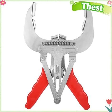 Tbest Compresseur de segments de Piston Outil de retrait d'installateur de pince moto coffret 6 pouces (ID 153 mm, épaisseur 5 mm) (1/5)