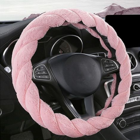 Housse Volant Hiver Peluche Protection, Couvre Extensible Confortable, Accessoire Voiture (1/5)