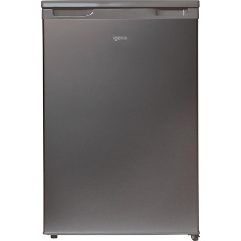 Igenix Under Counter Fridge with Ice Box, Silver - IG155X