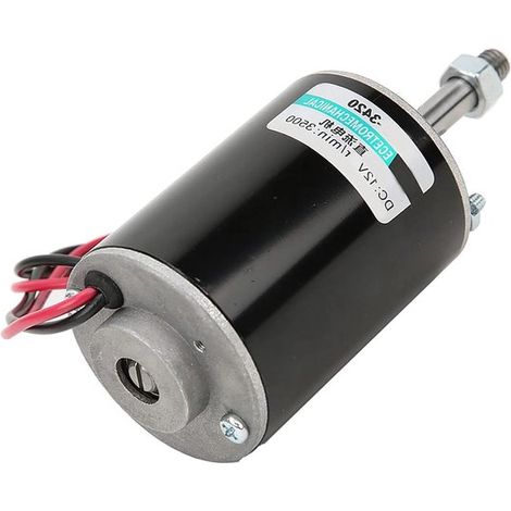 Potente motor de CC de 12 V y 24 V para generadores: imanes permanentes de 200 W, Minimotores eléctricos sin escobillas diversas aplicaciones (1/5)