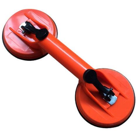 VENTOUSE PUISSANTE A DOUBLE TETE - Puissance d'aspiration verticale 80 kg, puissance d'aspiration horizontale 100 kg (1/3)