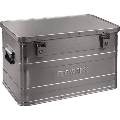 TECWERK Aluminiumbox L595xB390xH380mm 70l m.Klappverschluss u.Zylinderschl.TECWERK (1/2)