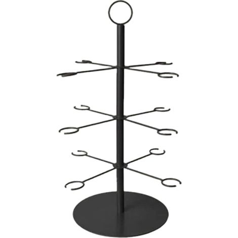 Support À Verres À Vin - Arbre À Flûtes Pour Champagne - Support Multi-Niveaux Pour Boissons - Centre De Table Festif Pour Événements - 1 Pièce (1/5)