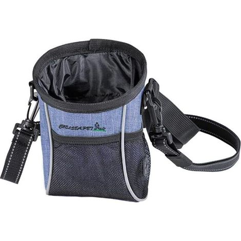 Sac à friandises pour chien Sac à friandises pour chien Sac pour chien Sac à collation en matériau respectueux de l'environnement (Bleu) (1/5)