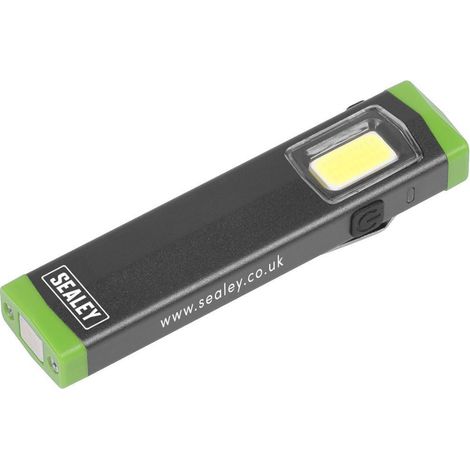 Sealey LED500SB Mini Hand Torch Aluminium 3W COB LED