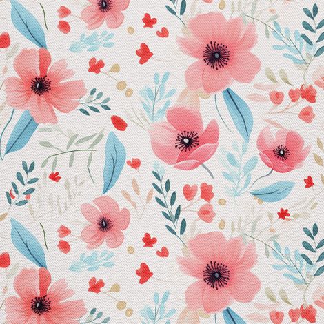 Tela decorativa para exteriores Oxford - Flores - DX2784 (1/5)
