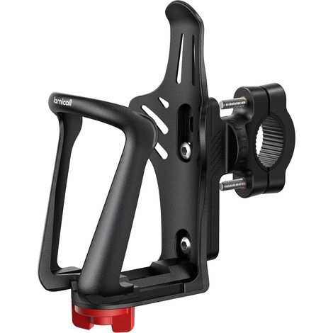 APEX Porte-bouteille réglable pour vélo - Porte-gobelet pour moto, porte-bidon pour vélo, pour bouteilles de 48 à 71 mm (1/5)