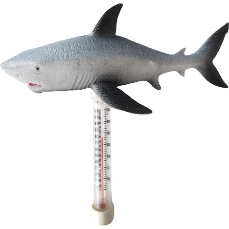 Floating Pool Thermometer - Floating Pond Thermometer - For Indoor and Outdoor Use with Shark Thermometer (1/5)