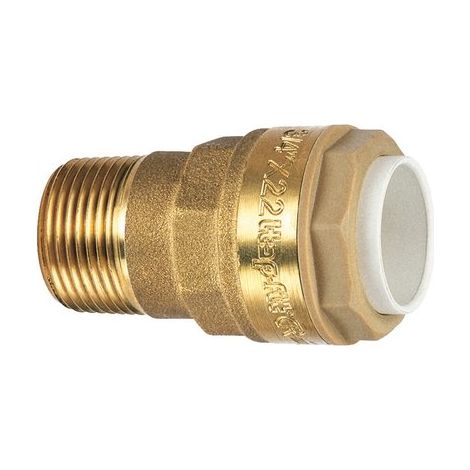 Raccord droit mâle 1/2X14 (1/2)