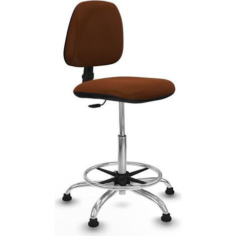 Piqueras y Crespo Silla de oficina moderna marrón (1/3)