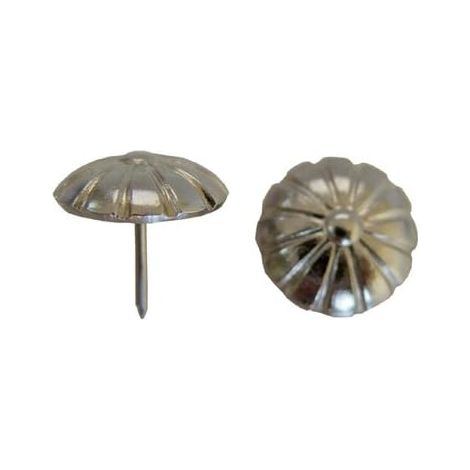 IMEX El Zorro b-77022-n - tachuela Marguerite (12 x 16 mm, nickele (Lot de 10) (1/2)