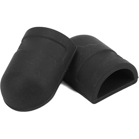 1 Paire de Protections en Silicone pour Poignées de Frein de Vélo - Noir (1/5)