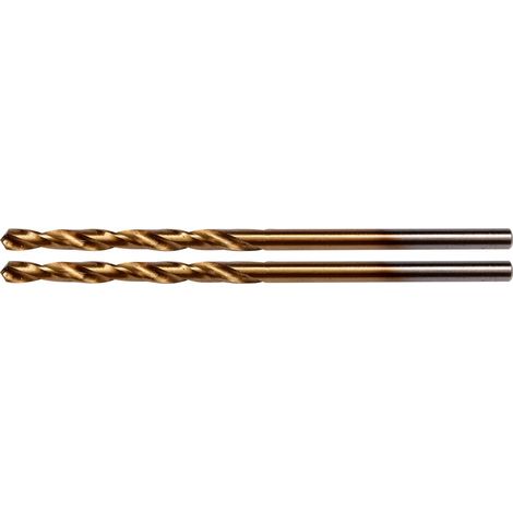 Broca metálica HSS-TiN de 2,8 mm - 2 unidades YT-44634 yato (1/3)
