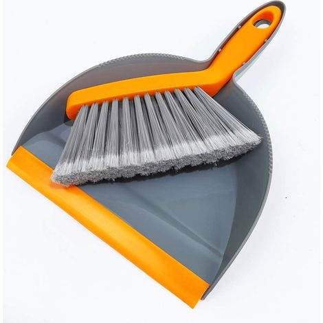 Brosse De Nettoyage Mini Balai Et Porte-poussière, Cuisine En Plastique Balai De Nettoyage Et Ensemble Porte-poussière Pour Camping Table De Bureau (1/5)