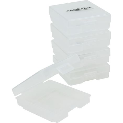 ANSMANN 5x Batteriebox für bis zu 4 AAA & AA Akkus & Batterien - Akkubox (1/5)