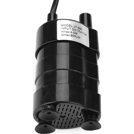 Mini pompe à eau submersible CC sans balais à haute pression hydraulique 12 V -20 °C à 90 °C (1/5)