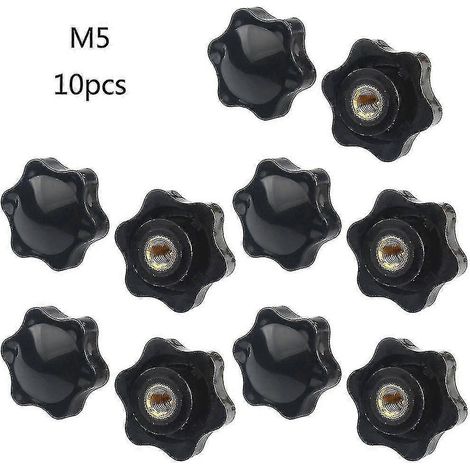 Lot de 10 vis à tête hexagonale femelle M5/M6/M8/M10 avec écrou papillon - Bon état (1/5)
