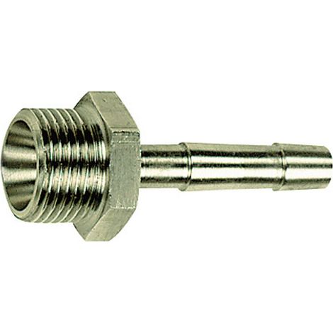 Riegler Einschraubschlauchtülle, M5 a., für Schlauch LW 6, ES 1.4571 (1/3)