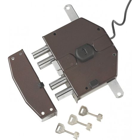 Serratura elettrica triplice antifurto feb mod.segreta art.8230 - Salone
