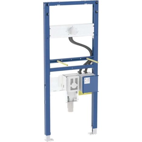 Geberit Duofix - Elemento di montaggio per lavabo, 130 cm, per miscelatore a parete con scatola funzionale e sifone antiodore nascosto 111.561.00.2