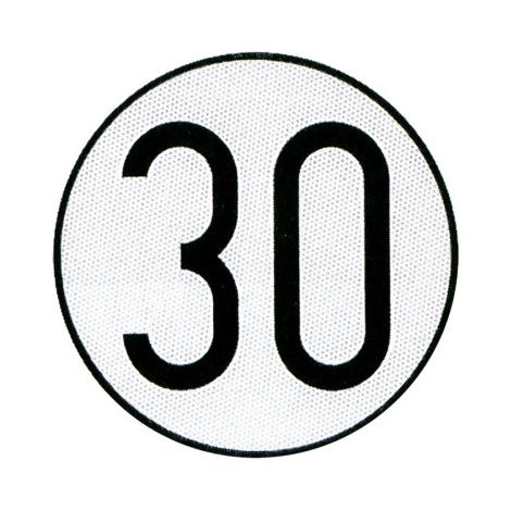 Disco V-4 limitación velocidad máxima permitida (km/h)                 30 km/h