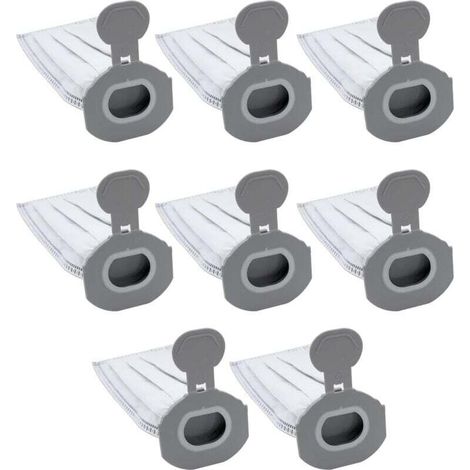 Paquete de 8 bolsas para aspiradora FP7 de Vorwerk, compatibles con Vorwerk Kobold VK7 FP7, bolsa de filtro de alta calidad, bolsas de repuesto para aspiradoras inalámbricas.