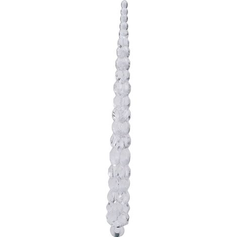 12 hängende Acryl-Eiszapfen-Dekorationen, ideal für Partys, Hochzeiten, Feste und Weihnachten (14,8 cm). (1/5)