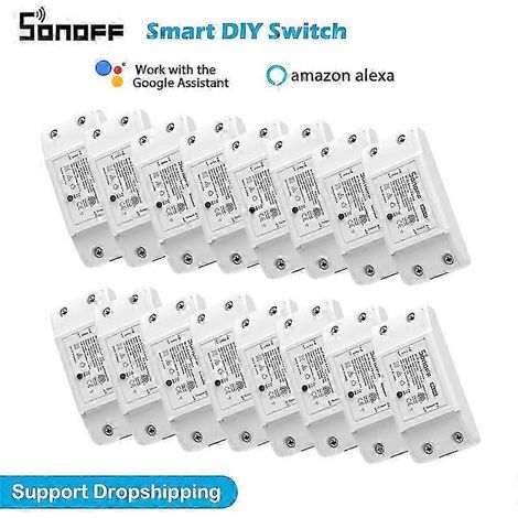 bis 20 Einheiten SONOFF Basic R2 10A 2200W Wi-Fi Smart Home Timer Controller