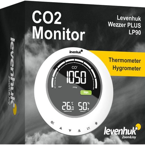 Misuratore di CO2 Levenhuk Wezzer PLUS LP90