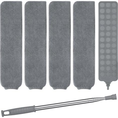 Staubwedel Teleskopstange Edelstahl Schrank Schlafsofa Flach (1/5)