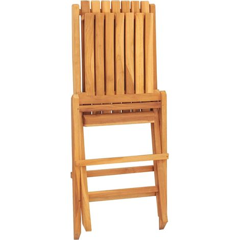 Maison Exclusive - Gartenstühle 8 Stk. Klappbar 47x47x89 cm Massi