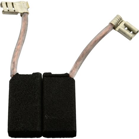 Balais de Charbon pour Black & Decker Scie P3902 - 6,3x12,5x24mm (1/2)