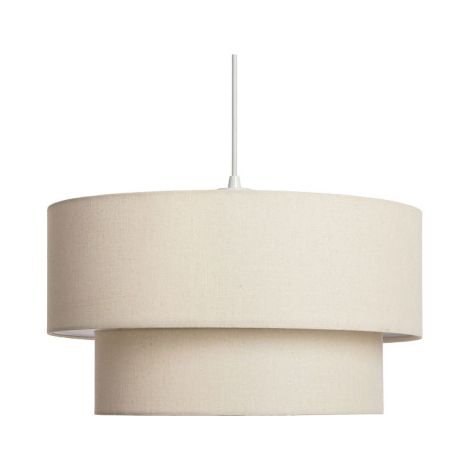 Suspension ronde en lin ø45cm - Beige - Punta (1/5)
