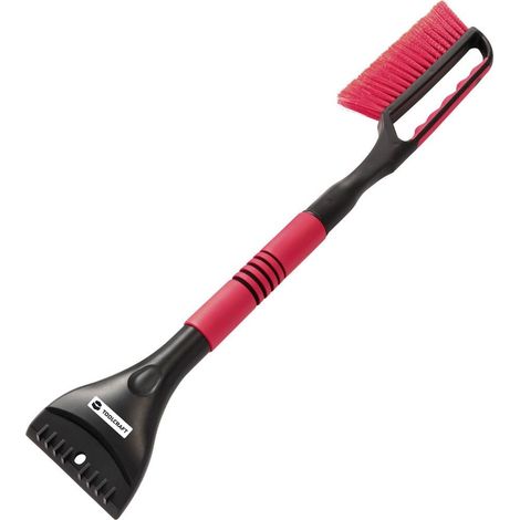 TOOLCRAFT plastique ABS, PP, Forme EVA Grattoir à givre/neige avec pelle à neige, avec poignée souple pour voitures noi (1/4)