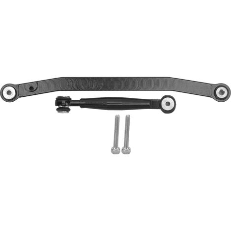 Biellettes de direction en aluminium RC pour Axial SCX24 90081 1/24, pièces de rechange, noir (1/5)
