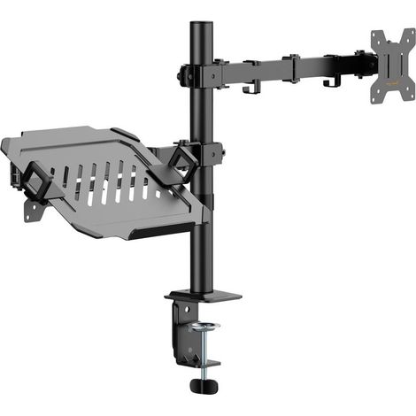 My Wall Supporto per monitor HEG8L 1 Display: (s) 43,2 cm (17) - 81,3 cm (32) Inclinabile, Girevole, Rotante
