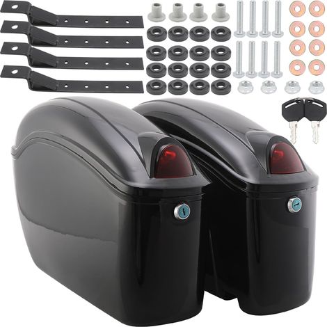SENECESLI Alforjas Duras para Motocicleta, Universales, Gran (1/3)