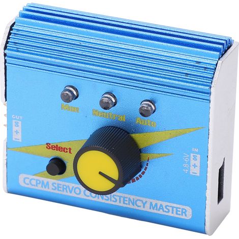 CCPM Servo Maître de Consistance Contrôleur Multifonction Vérificateur pour Hélicoptère RC Voiture Bateau (1/5)