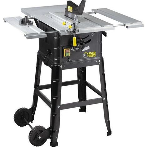 Sierra de mesa FARTOOLS PRO TS 1800 - 1800 W, Ø 250 mm, 36 dientes, 74 mm de corte