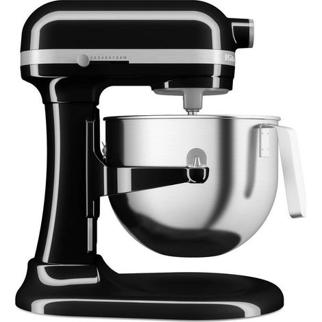 Batteur mélangeur professionnel 6,6 litres - Noir - Série K7 - KitchenAid (1/4)