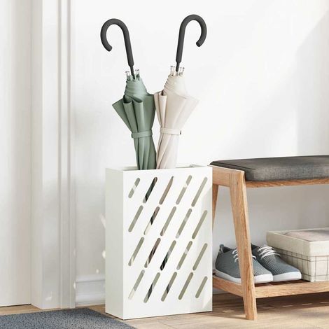 Sonnenschirmhalter Weiß 28 x 12 x 41 cm Stahl