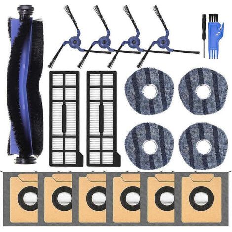 Kit d'accessoires de remplacement pour pièces détachées de l'aspirateur Eufy X10 Pro Omni