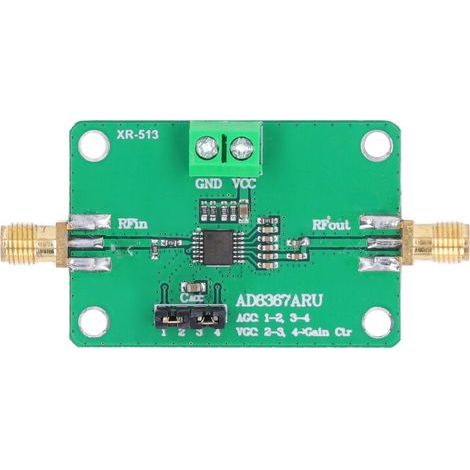 Amplificateur IF, contrôle automatique du gain, fréquence intermédiaire de 0,1 à 500 MHz pour récepteur 2,7 à 5,5 V (1/5)
