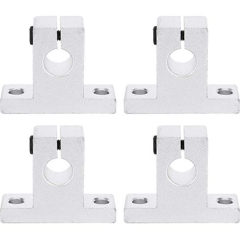 Kit de fixation pour arbre (4 pièces) en alliage d'aluminium, accessoire pour rail, outil industriel SK10