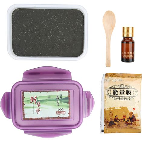 500g Boue Volcanique pour Moxibustion, Compresse Chaude pour Articulations et Soins de Santé (1/5)