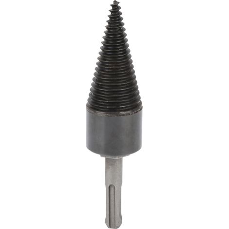 Cône fendeur de bûches Twist 32mm, pointe de perçage pour fendre le bois, outil de fendage domestique, accessoire de quincaillerie (1/5)
