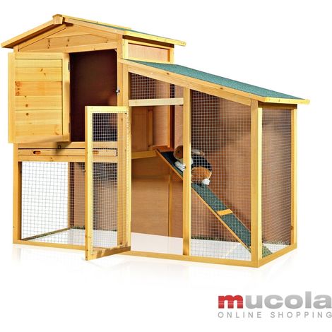 Coniglio stabile Piccolo animale stabile Gabbia di coniglio XXL